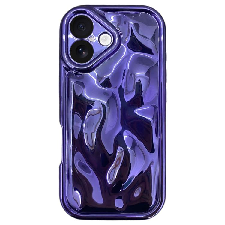 Electroplating Meteorite Texture TPU Phone Case, For iPhone 16 Pro Max, For iPhone 16 Pro, For iPhone 16 Plus, For iPhone 16, For iPhone 15 Pro Max, For iPhone 15 Pro