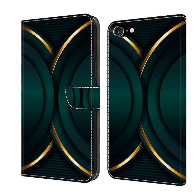 Crystal 3D Shockproof Protective Leather Phone Case, For iPhone 6 Plus / 7 Plus / 8 Plus