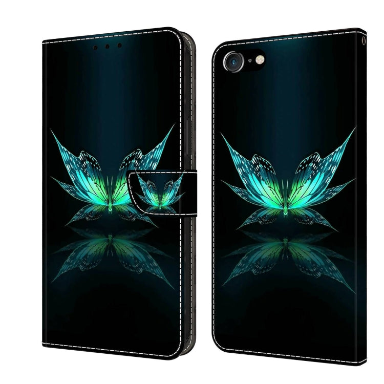 Crystal 3D Shockproof Protective Leather Phone Case, For iPhone 6 / 7