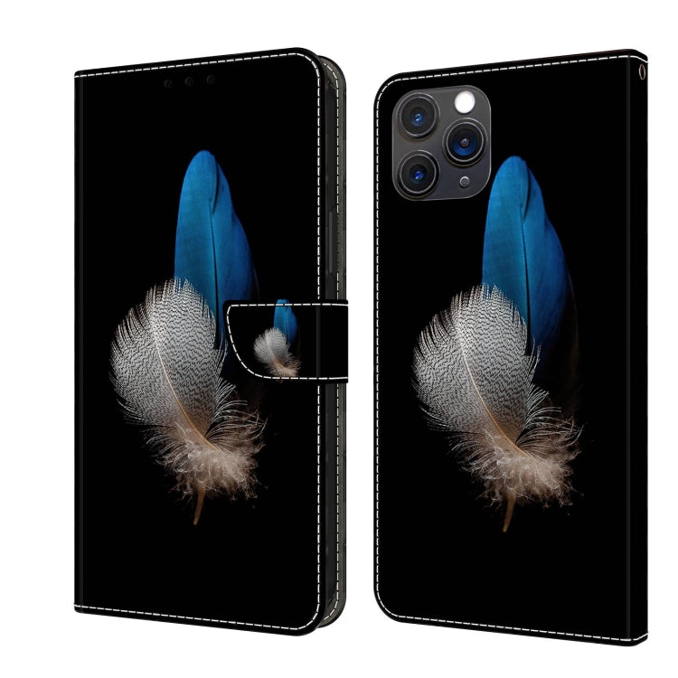 Crystal 3D Shockproof Protective Leather Phone Case, For iPhone 11 Pro Max