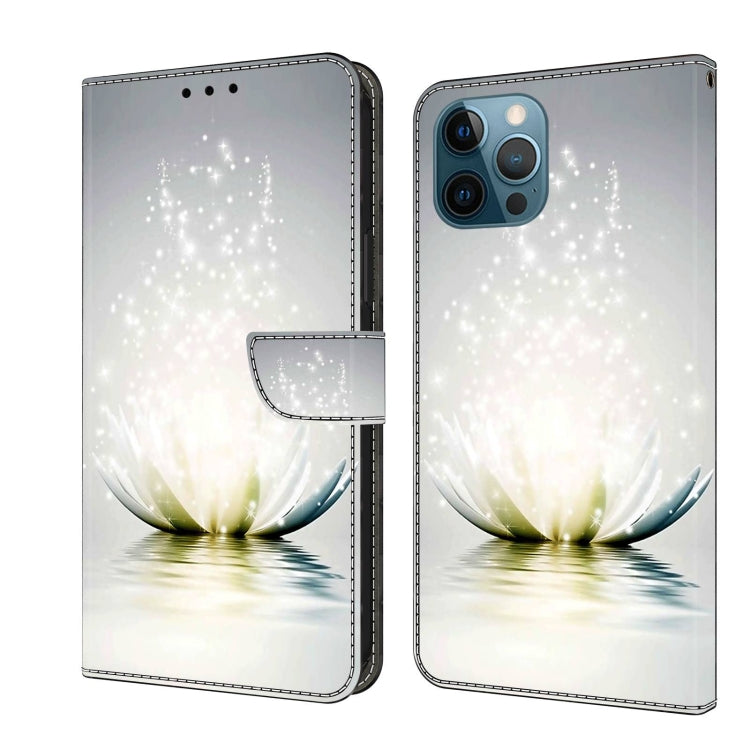 Crystal 3D Shockproof Protective Leather Phone Case, For iPhone 12 Pro Max / 13 Pro Max