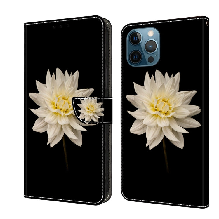 Crystal 3D Shockproof Protective Leather Phone Case, For iPhone 12 Pro Max / 13 Pro Max