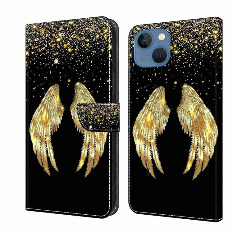 Crystal 3D Shockproof Protective Leather Phone Case, For iPhone 13 / 14