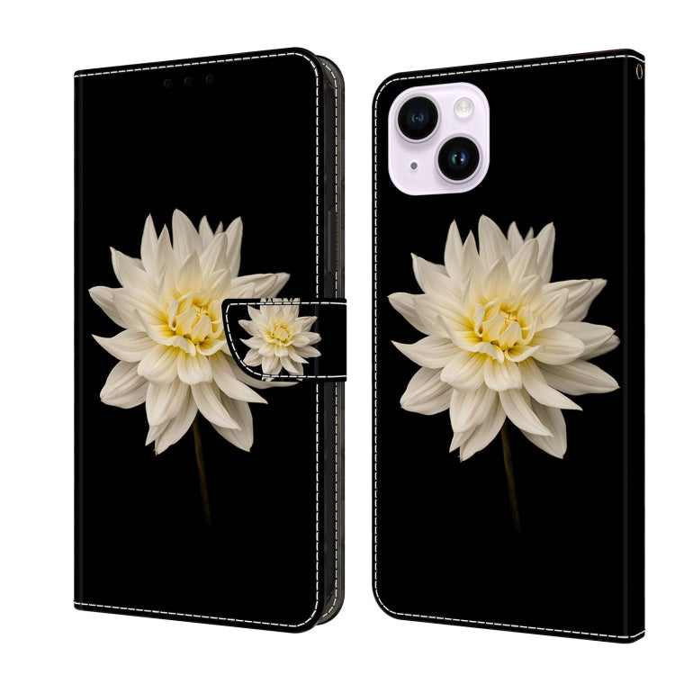 Crystal 3D Shockproof Protective Leather Phone Case, For iPhone 14 Plus