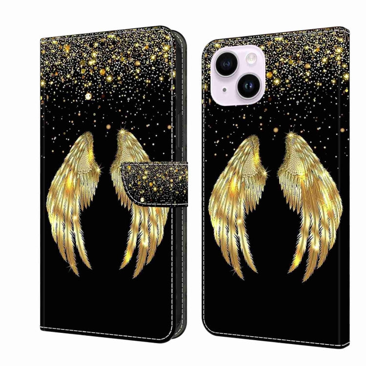 Crystal 3D Shockproof Protective Leather Phone Case, For iPhone 15 Pro Max