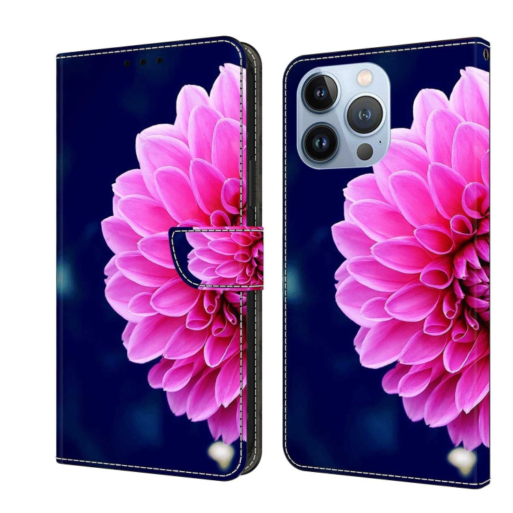 Crystal 3D Shockproof Protective Leather Phone Case, For iPhone 15