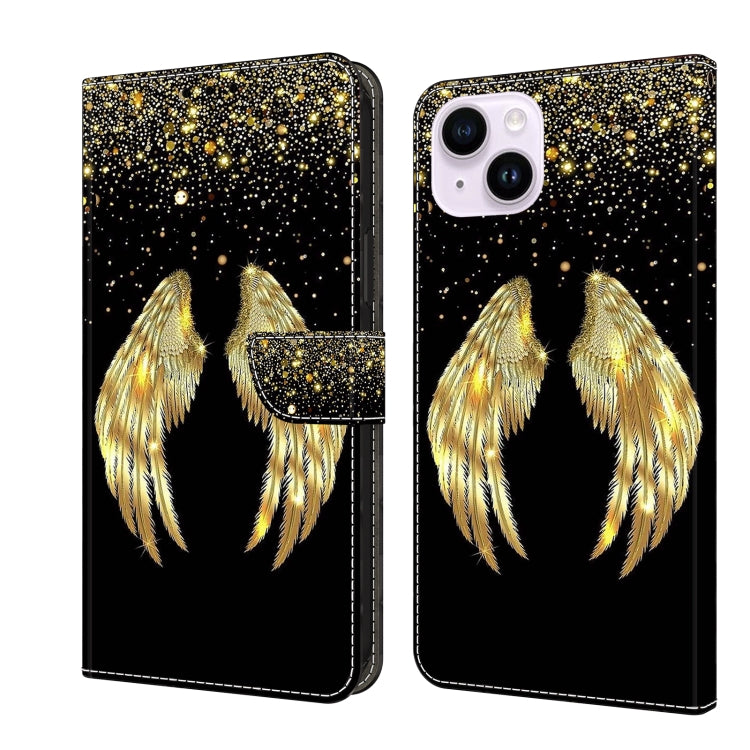 Crystal 3D Shockproof Protective Leather Phone Case, For iPhone 15 Plus