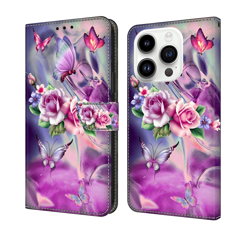 Crystal 3D Shockproof Protective Leather Phone Case, For iPhone 13 / 14