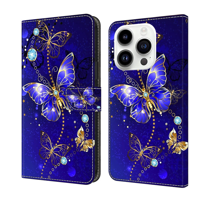 Crystal 3D Shockproof Protective Leather Phone Case, For iPhone 13 / 14