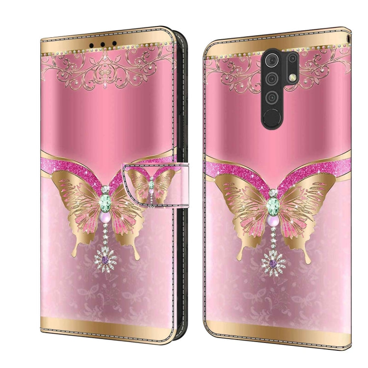 Crystal 3D Shockproof Protective Leather Phone Case