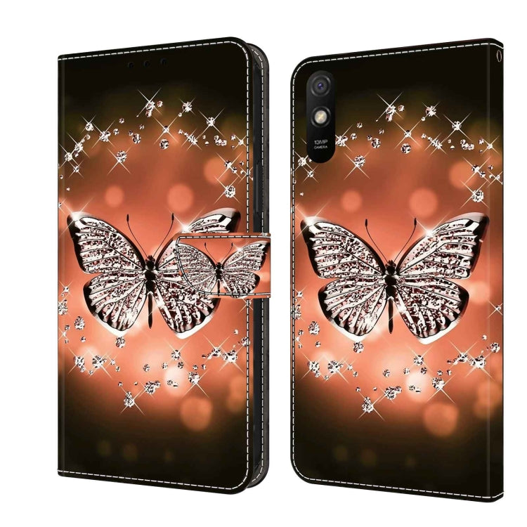 Crystal 3D Shockproof Protective Leather Phone Case