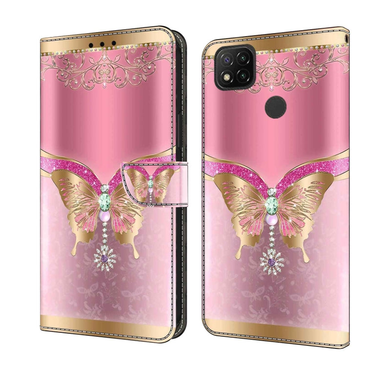 Crystal 3D Shockproof Protective Leather Phone Case