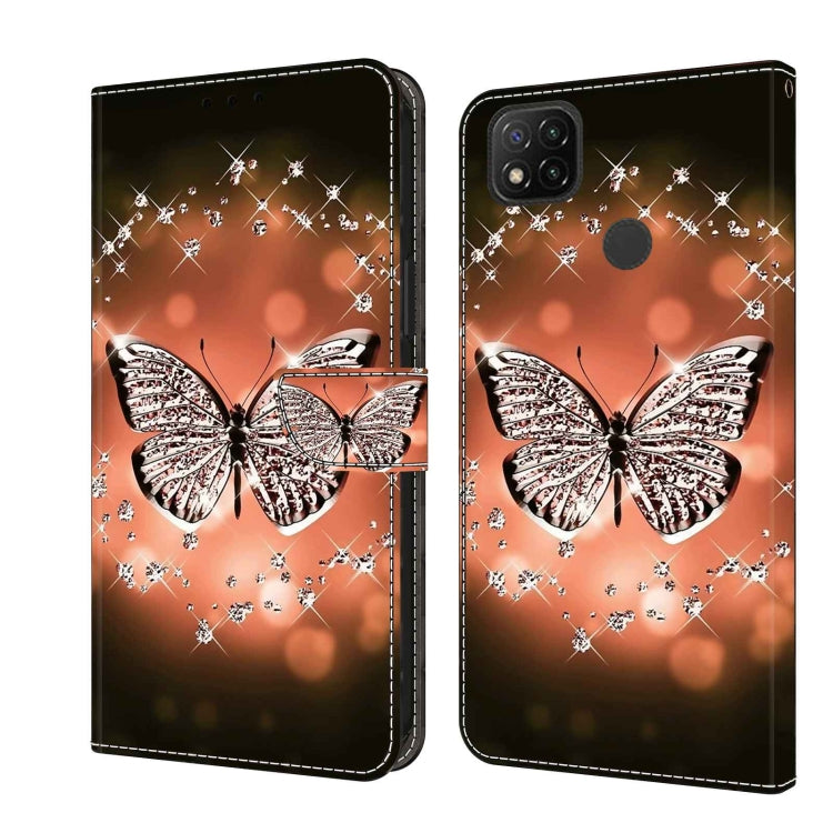 Crystal 3D Shockproof Protective Leather Phone Case