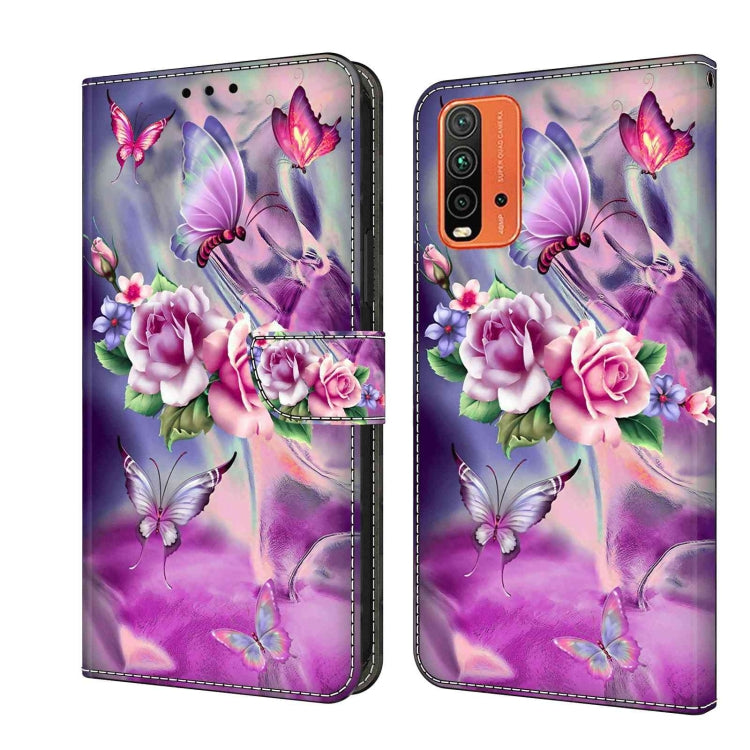 Crystal 3D Shockproof Protective Leather Phone Case