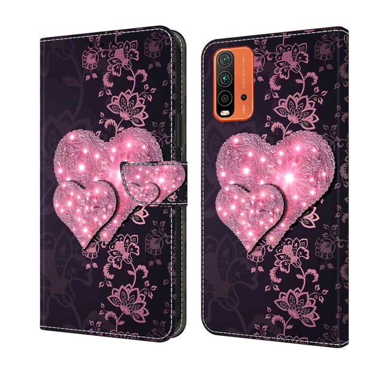 Crystal 3D Shockproof Protective Leather Phone Case