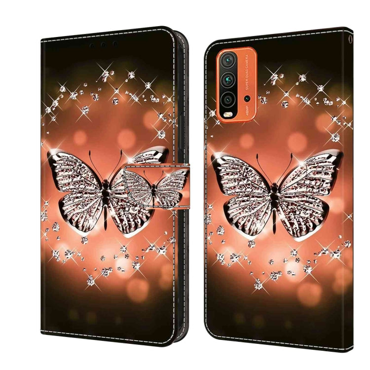 Crystal 3D Shockproof Protective Leather Phone Case