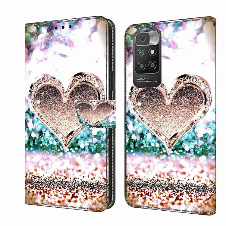 Crystal 3D Shockproof Protective Leather Phone Case