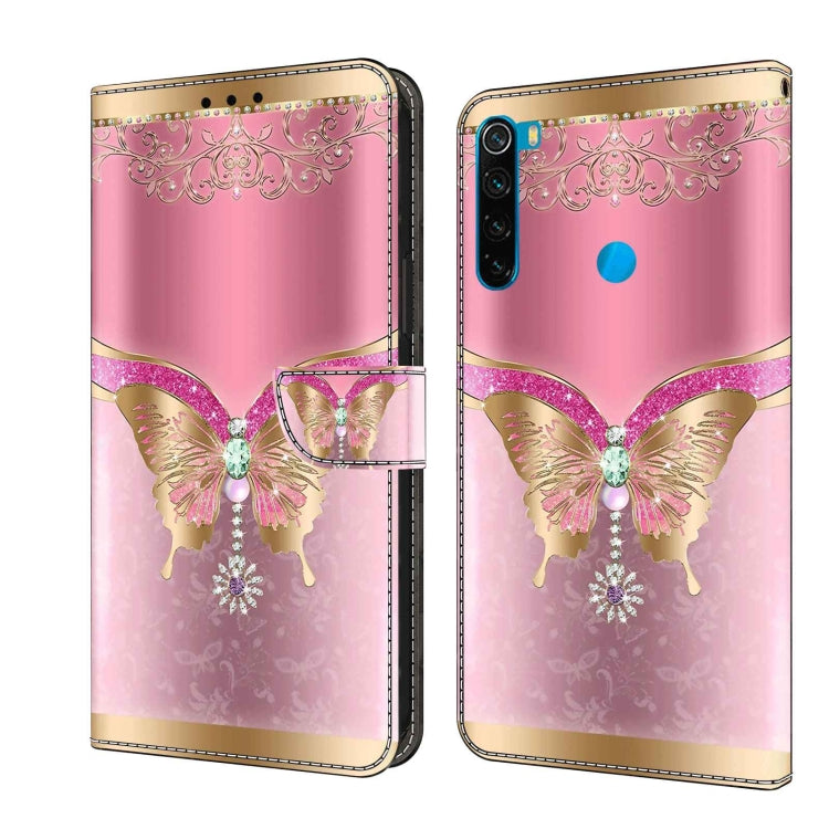 Crystal 3D Shockproof Protective Leather Phone Case