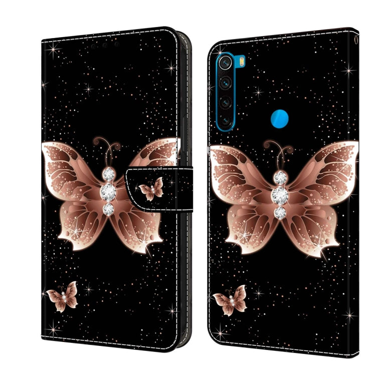Crystal 3D Shockproof Protective Leather Phone Case
