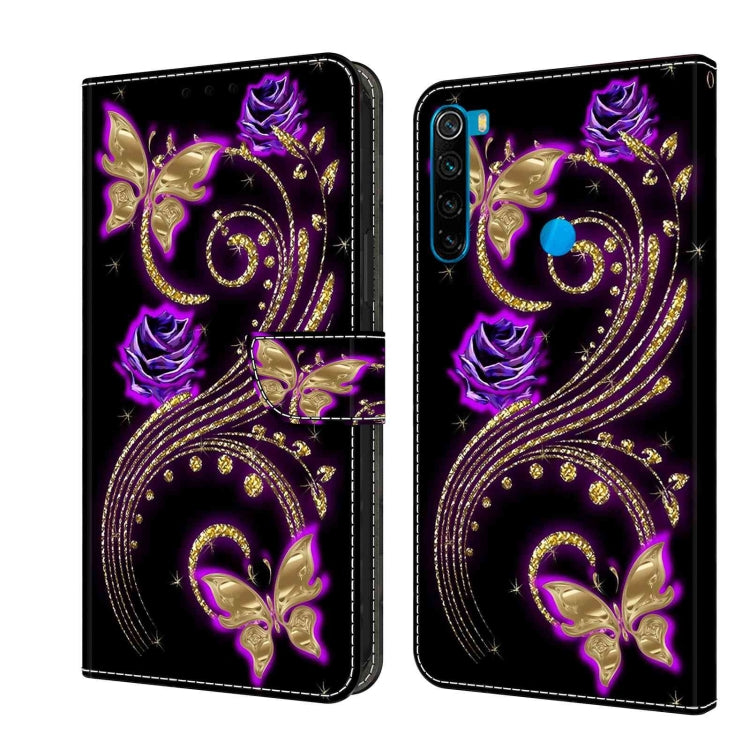 Crystal 3D Shockproof Protective Leather Phone Case