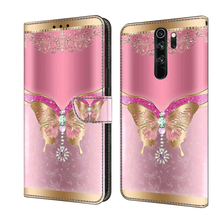 Crystal 3D Shockproof Protective Leather Phone Case