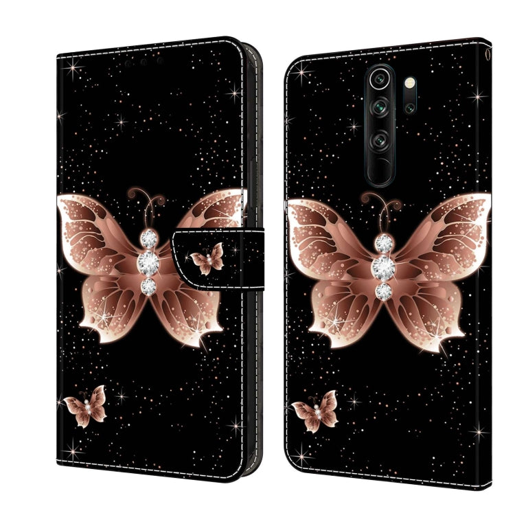 Crystal 3D Shockproof Protective Leather Phone Case