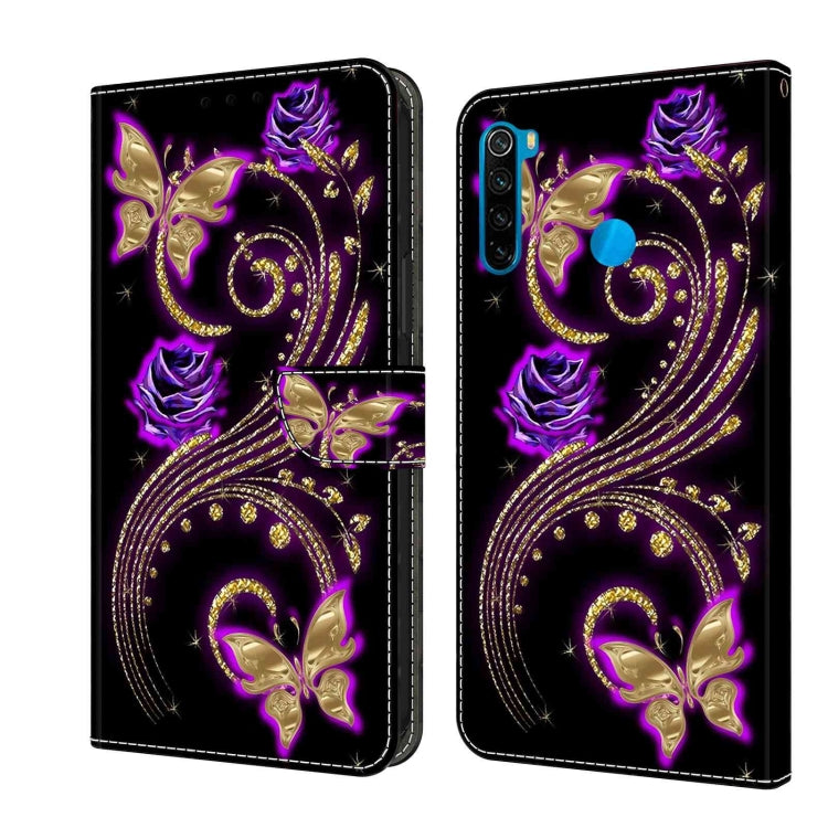 Crystal 3D Shockproof Protective Leather Phone Case