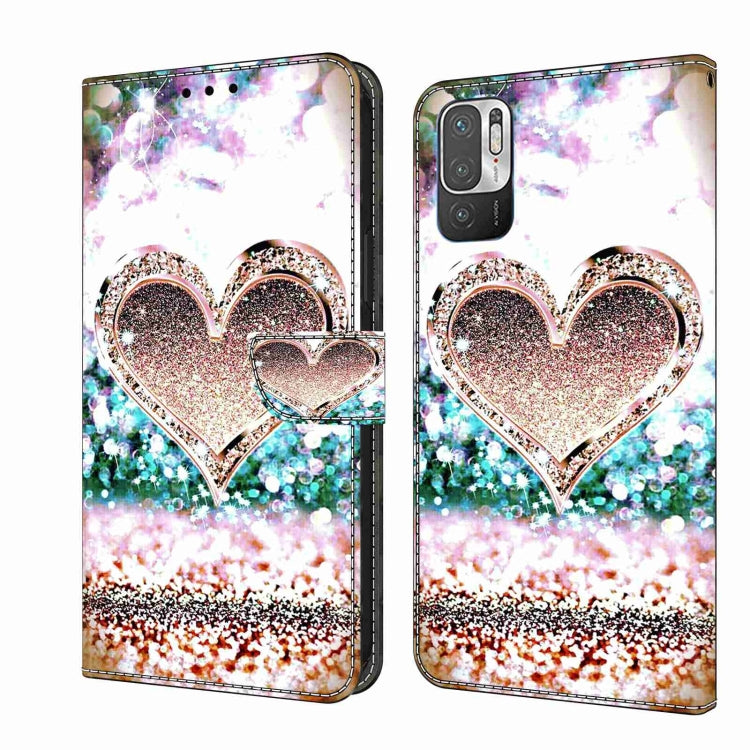 Crystal 3D Shockproof Protective Leather Phone Case