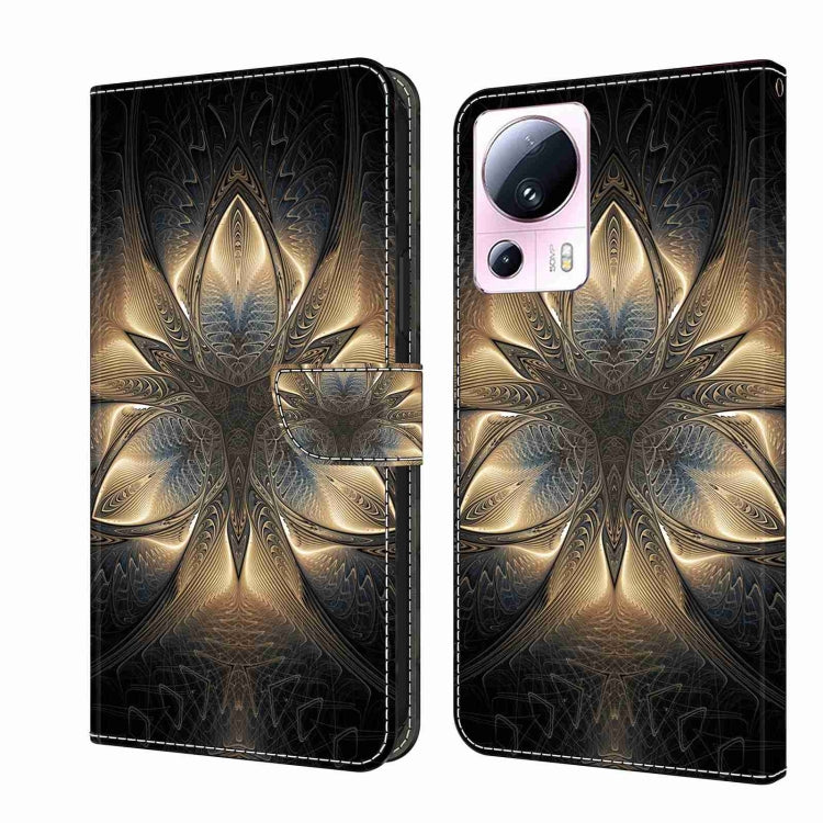 Crystal 3D Shockproof Protective Leather Phone Case