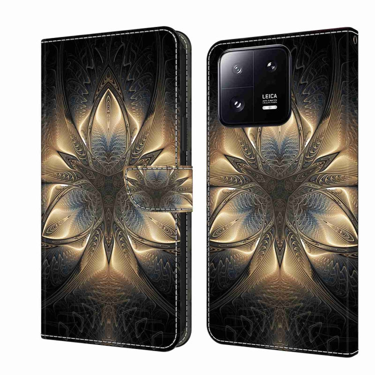 Crystal 3D Shockproof Protective Leather Phone Case