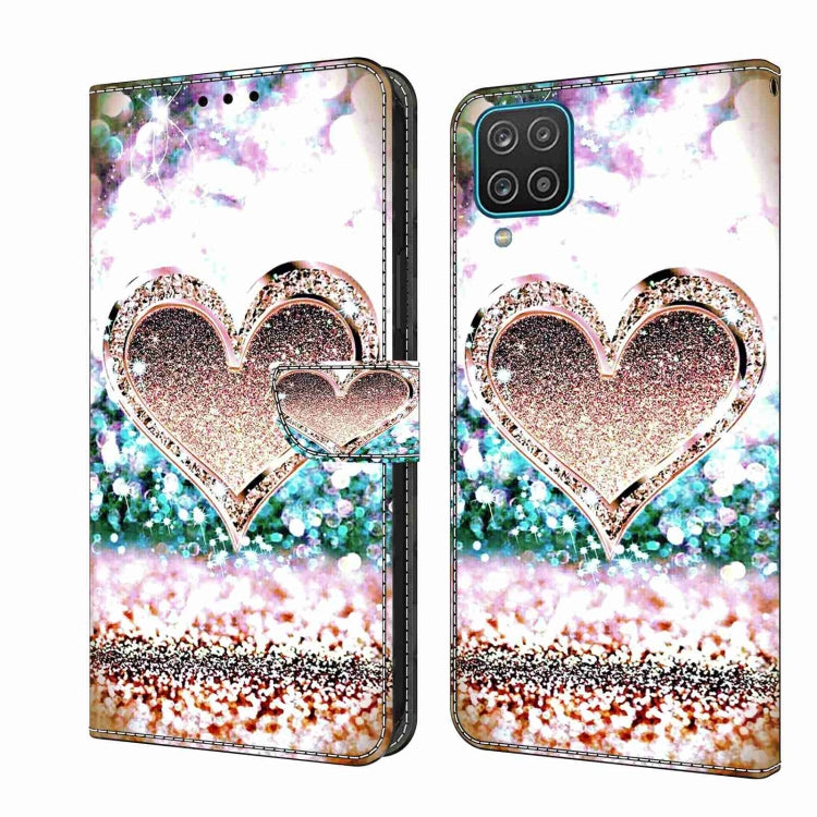 Crystal 3D Shockproof Protective Leather Phone Case