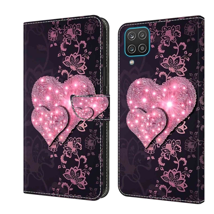 Crystal 3D Shockproof Protective Leather Phone Case