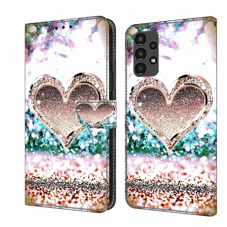 Crystal 3D Shockproof Protective Leather Phone Case