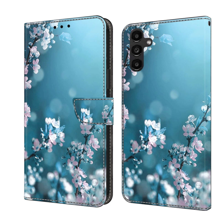 Crystal 3D Shockproof Protective Leather Phone Case, For Samsung Galaxy A14 4G / 5G
