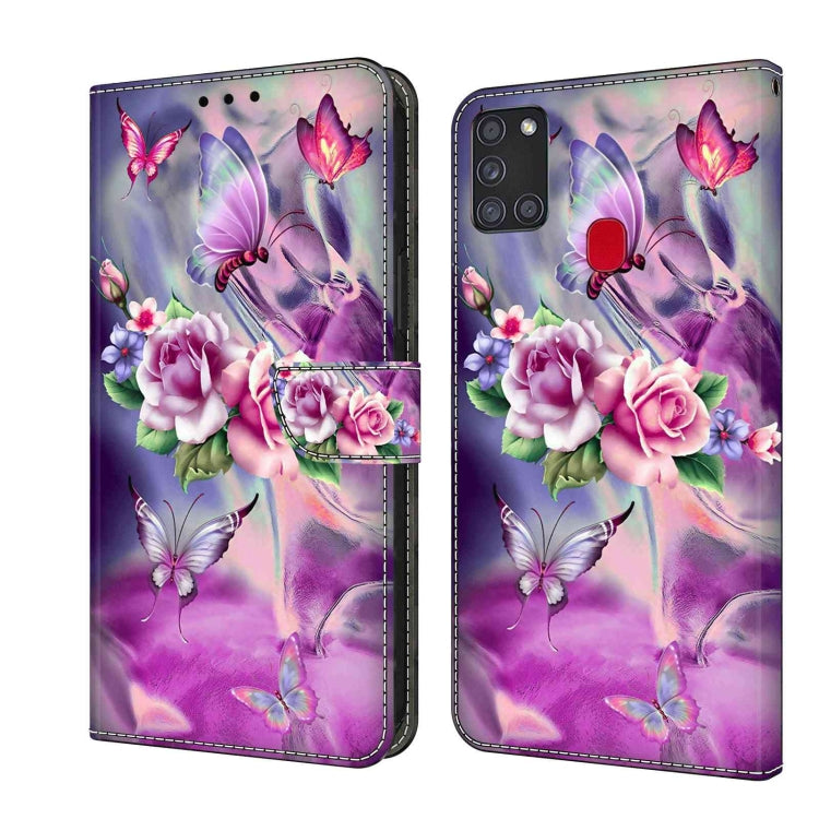 Crystal 3D Shockproof Protective Leather Phone Case