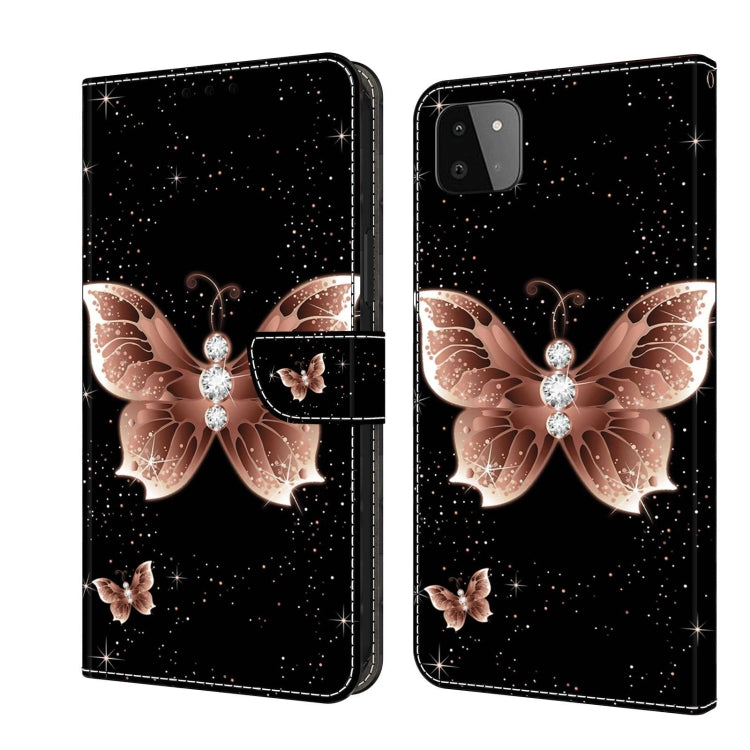 Crystal 3D Shockproof Protective Leather Phone Case