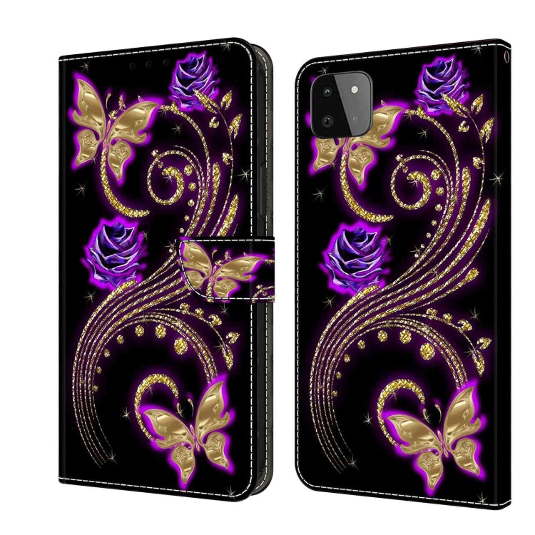 Crystal 3D Shockproof Protective Leather Phone Case