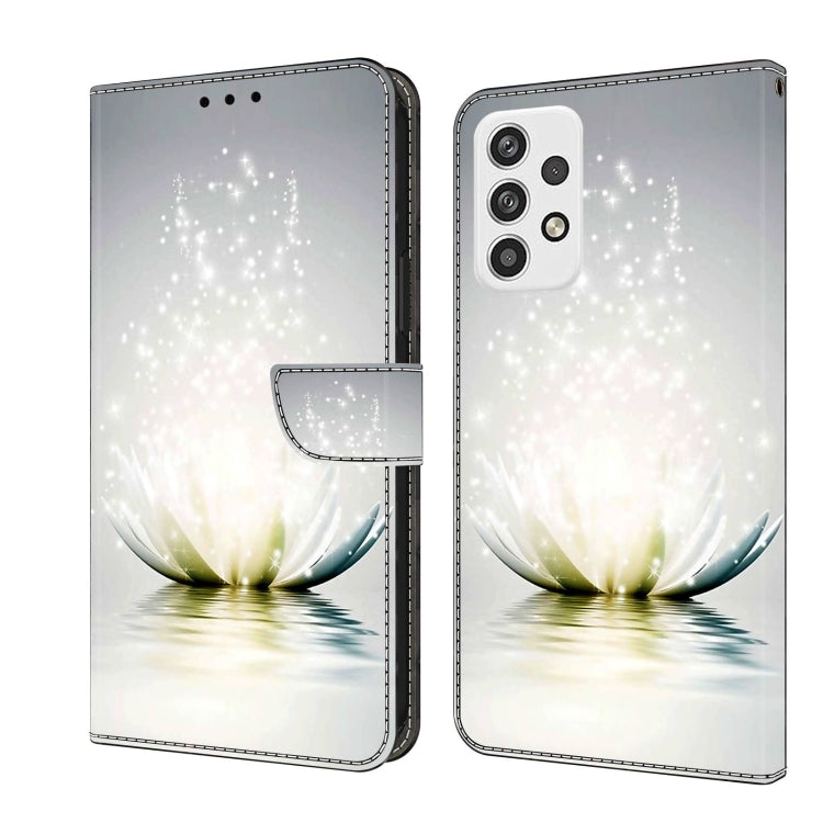 Crystal 3D Shockproof Protective Leather Phone Case, For Samsung Galaxy A23 5G