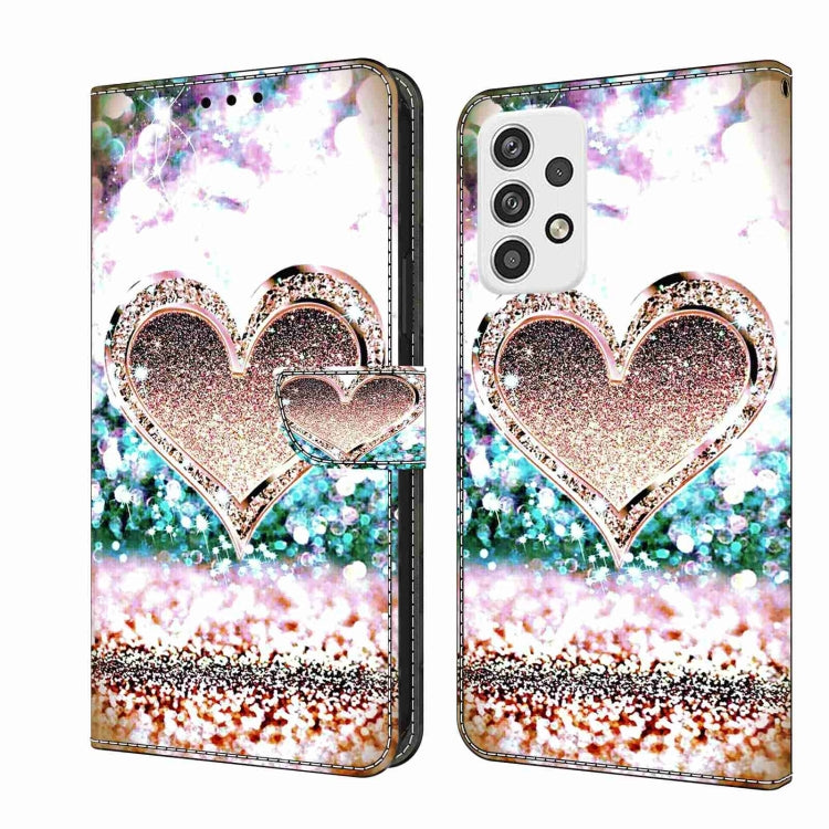Crystal 3D Shockproof Protective Leather Phone Case