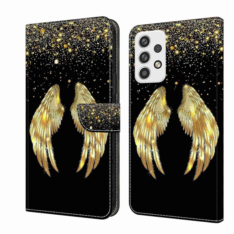 Crystal 3D Shockproof Protective Leather Phone Case, For Samsung Galaxy A23 5G
