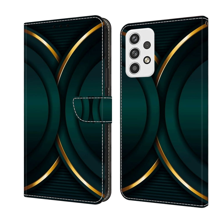 Coque de protection antichoc en cuir Crystal 3D pour Samsung Galaxy A23 5G