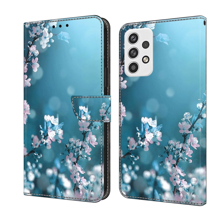Crystal 3D Shockproof Protective Leather Phone Case, For Samsung Galaxy A23 5G
