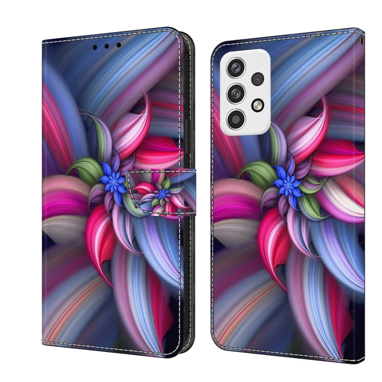 Crystal 3D Shockproof Protective Leather Phone Case, For Samsung Galaxy A23 5G