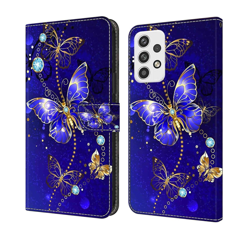 Crystal 3D Shockproof Protective Leather Phone Case, For Samsung Galaxy A23 5G
