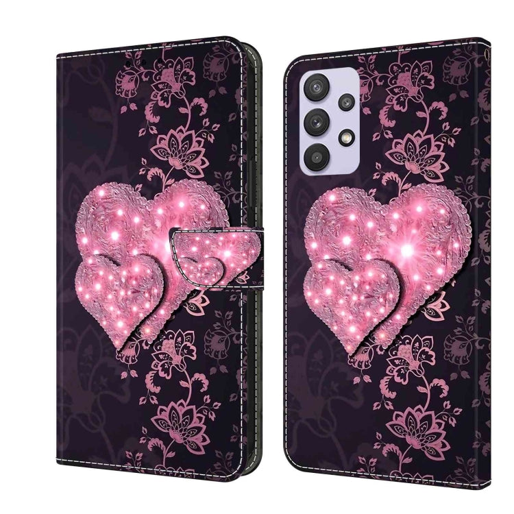 Crystal 3D Shockproof Protective Leather Phone Case