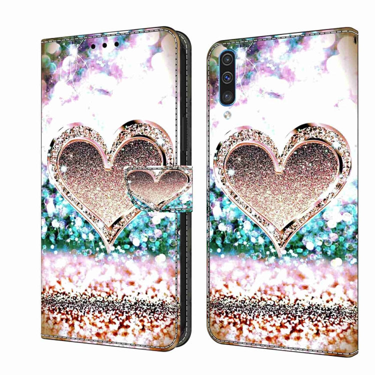 Crystal 3D Shockproof Protective Leather Phone Case
