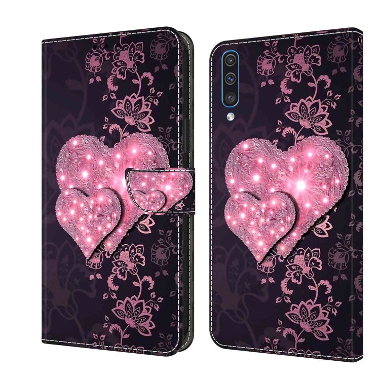 Crystal 3D Shockproof Protective Leather Phone Case