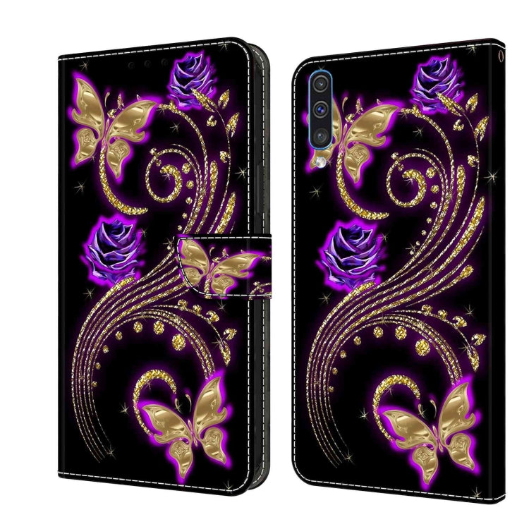 Crystal 3D Shockproof Protective Leather Phone Case