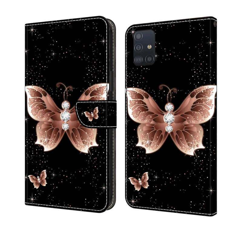Crystal 3D Shockproof Protective Leather Phone Case