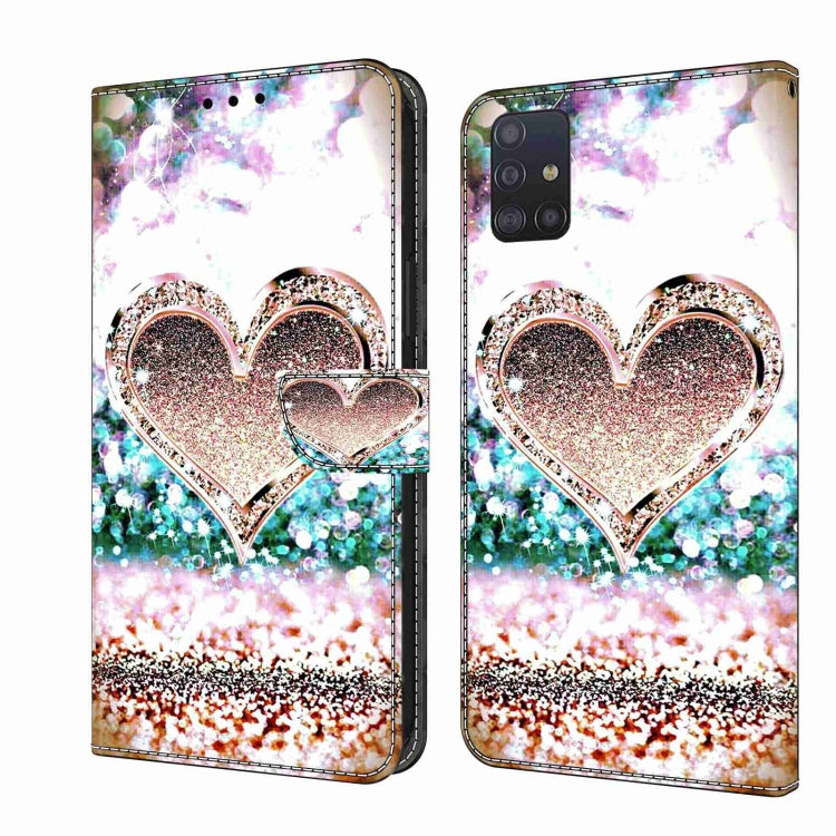 Crystal 3D Shockproof Protective Leather Phone Case